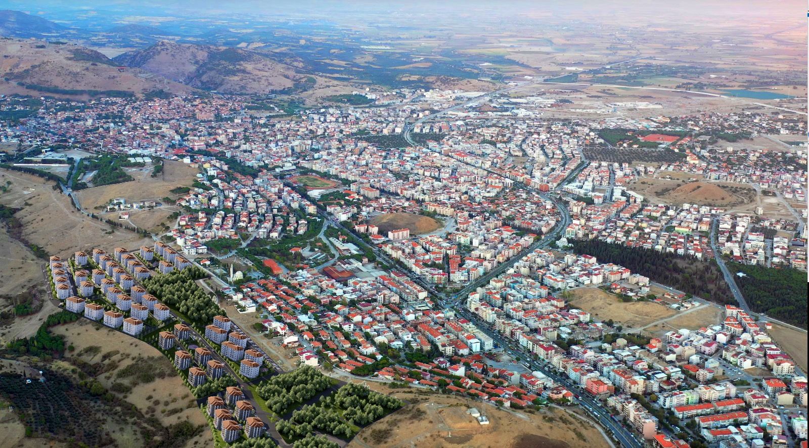 İzmir Bergama TOKİ 996 Konut ve Menemen Cami Projesi